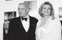  ?? Kevork Djansezian / Associated Press ?? More than 200 items belonging to Frank Sinatra and his wife, Barbara, will go up for auction in December. Items include scripts of “From Here to Eternity” and “Ocean’s 11.”