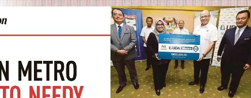Uda Harian Metro Reach Out To Needy Pressreader