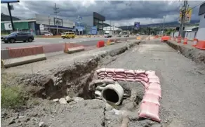  ?? JoHN duráN ?? La empresa H Solís retiró la maquinaria del sitio de los trabajos desde el pasado 23 de setiembre.