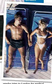  ??  ?? LEFT: Joost and his first wife, Marléne Terblanche, on their wedding day in 1995. BELOW LEFT: Joost and Marléne started dating as teens while attending Hoërskool F.H. Odendaal in Pretoria. BELOW RIGHT: The couple during their honeymoon, which included...