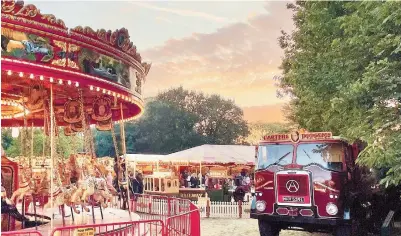  ?? ?? Carters Steam Fair will visit the Maidenhead area for the last time this weekend when it comes to Holyport Green.