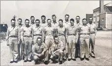  ?? Photo submitted ?? Leonard Eisert, middle back row, served in the U.S. Air Force July 1946-July 1949.