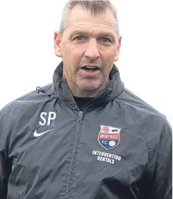  ?? Picture: SNS. ?? Stewart Petrie admits his side are underdogs for the replay at Queen of the South but says they will head to Dumfries in confident mood.