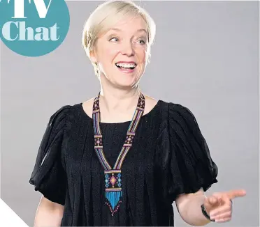  ??  ?? ● Janice Forsyth is back with a Fringe-themed version of The Afternoon Show