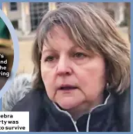  ??  ?? Amy’s husband said she was loving
Prof Debra Moriarty was lucky to survive