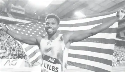  ??  ?? Noah Lyles