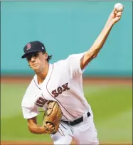  ?? Michael Dwyer / Associated Press ?? The Red Sox’s Kyle Hart pitches during the first inning against the Rays on Thursday in Boston.