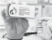  ?? Associated Press ?? Six years after introducti­on, the HPV vaccine has reduced the presence of HPV among females age 14 to 19 by 64 percent, plus a 34 percent decrease among women ages 20-24.