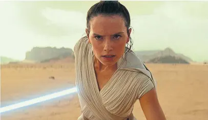  ?? LUCASFILM LTD./THE ASSOCIATED PRESS ?? “Star Wars: The Rise of Skywalker” was one of nine films to make more than $1 billion (U.S.) at the global box office in 2019.