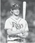  ?? MARK J. REBILAS, USA TODAY SPORTS ?? Wil Myers is the third Rays player since 2008 to be top rookie.