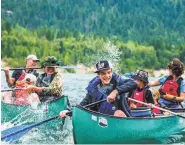  ?? SUPPLIED ?? Summer activities include whitewater rafting, rock climbing, ATV tours, aerial adventures and much more — many of them offered by local guiding companies that have family-friendly
options.