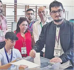  ?? D. A. ?? Alejandro José Lorenzo López, candidato por Con Andalucía en la capital.