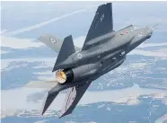 ??  ?? A new Defence Department report says cost of planned purchase of 65 F-35 fighter jets has risen by $266 million.