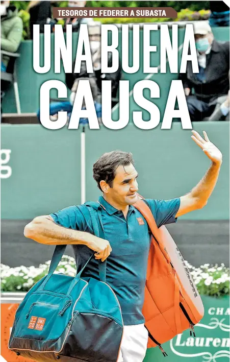  ??  ?? El tenista suizo Roger Federer fue eliminado sorpresiva­mente en el torneo de Ginebra.