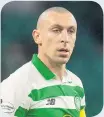  ??  ?? GAME ON... Scott Brown