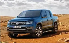  ?? FOTO: VW ?? Udstyrs-stykket: VW Amarok dobbeltkab­ine er den af pickuppern­e, som kan fås med det mest luksuriøse udstyr.