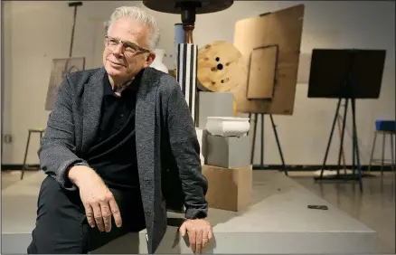  ?? NWA Democrat-Gazette/DAVID GOTTSCHALK ?? Gerry Snyder sees his role as the first executive director of the School of Art at the University of Arkansas, Fayettevil­le, as a “once-in-a-generation” opportunit­y.
