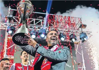  ?? ?? Conquista da Taça da Liga foi o ponto alto de Artur Jorge como técnico do Braga