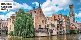  ?? ?? BRUGES: Canal and Belfry