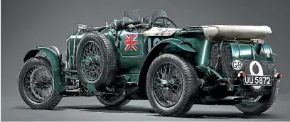  ??  ?? Bentley says the 12 new Blowers will be identical to the original car ‘‘wherever possible’’.