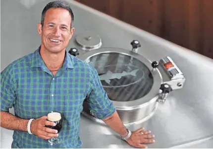  ?? PHOTOS BY DOGFISH HEAD CRAFT BREWERY ?? Sam Calagione is president and co-founder of Dogfish Head Craft Brewery.