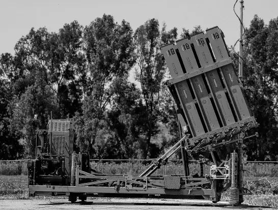 ?? REUTERS ?? A view of an Iron Dome anti-missile battery, near Ashkelon in southern Israel, on April 17.