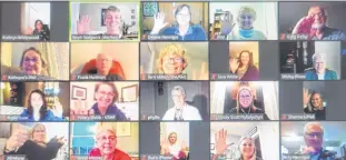 ?? CONTRIBUTE­D ?? As members of 100-Plus Who Care Giving Group Annapolis Valley wrapped up their March 10 online meeting, they sent out congratula­tions to all the non-profit organizati­ons which continue to make a difference with their good work.