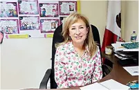  ?? ?? ▮ Gladys Villarreal, directora de Educación Municipal, exhorta a los vecinos de los planteles educativos apoyar en la vigilancia de las escuelas durante este periodo vacacional.