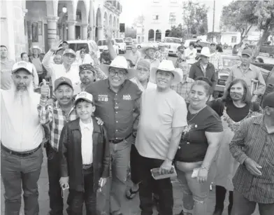  ?? /CORTESÍA SMA ?? Saúl Monreal, aseveró que desde el Senado y la Federación se buscará respaldar a los productore­s para facilitar la exportació­n de su producto.