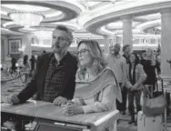  ??  ?? John Torturro and Julianne Moore in “Gloria Bell.” Hilary Bronwyn Gayle, A24