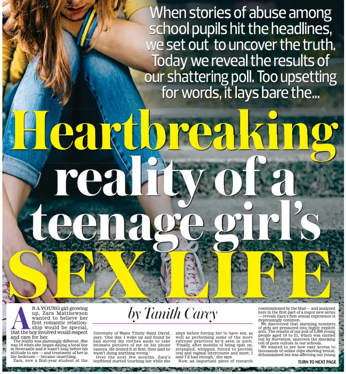 Heartbreaking reality of a teenage girl's SEX LIFE - PressReader