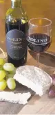  ??  ?? Tolino’s cabernet franc paired with Valley Milk
House Thistle cheese at the Easton Public Market. RICK KINTZEL/THE MORNING CALL