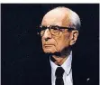  ?? FOTO: DPA ?? Der französisc­he Denker Claude LéviStraus­s (1908-2009).