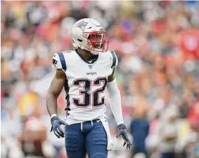  ?? Nick Wass/Associated Press ?? The Patriots will have to fill a big void in their secondary now that safety Devin McCourty has retired.