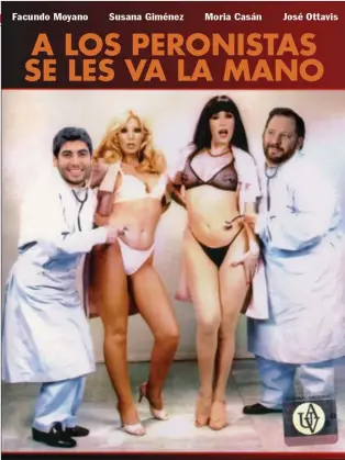  ??  ?? EN CARTEL. Facundo Moyano y José Ottavis, una parodia con Susana y Moria. Olmedo y Porcel, en los ‘80, protagoniz­aron con las divas “A los cirujanos se les fue la mano”.