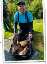  ??  ?? Bream averaging 4lb saw winner Luke Downing comfortabl­y home on an in-form River Nene at Peterborou­gh.
