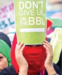  ?? (photo by Najib Zacaria) ?? Peace rally in Marawi City in Lanao del Sur province.