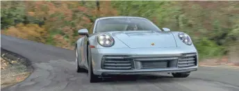  ?? PORSCHE CARS NORTH AMERICA VIA AP ?? Available in base Carrera and Carrera S variants, the 2020 Porsche 911 offers a variety of performanc­e capabiliti­es.