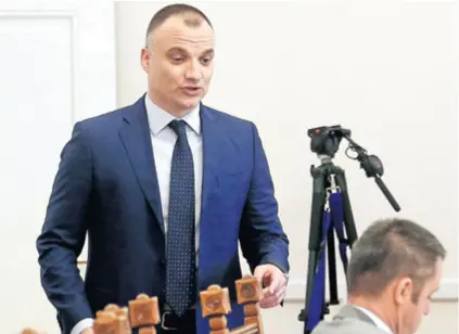  ??  ?? Daniel Markić novi je šef SOA-e na čije je čelo imenovan poslije višemjeseč­ne političke bitke
