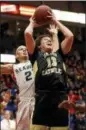  ?? KIRK NEIDERMYER - FOR DFM ?? Berks Catholic’s Casey Jack puts up a shot during the BCIAA Boys Basketball Championsh­ip on Feb. 14.