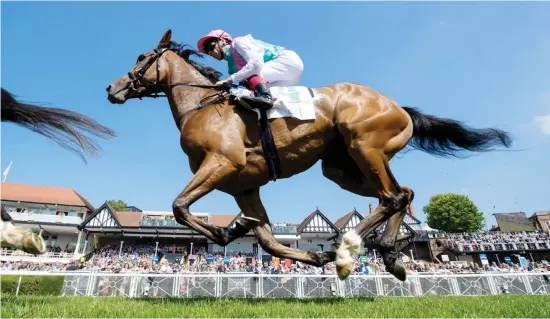  ??  ?? STRONG DEFENCE. Enable is expected to be fit and well for the defence of her Prix de l’Arc de Triomphe title on the first Sunday in October.