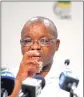  ?? PICTURE: ITUMELENG ENGLISH ?? REINING COMRADES IN: ANC secretary-general Gwede Mantashe addresses the media at Luthuli House.