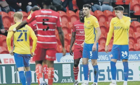  ?? ?? Sunderland defender Tom Flanagan playing against Doncaster.