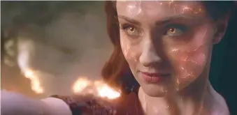  ?? © 20TH CENTURY FOX FILM CO. ?? Cuando Jean Grey (Sophie Turner) está a punto de morir en una misión, entra en contacto con una extraña entidad.
Joan Prats