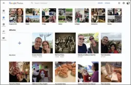  ??  ?? Google Photos is fast, smart, and maybe a better place to back up all your digital memories than Apple’s Photos app.