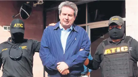  ??  ?? CÁRCEL. El expresiden­te del CAH Olvin Mejía fue enviado al Centro Penitencia­rio Nacional de Támara.