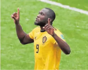  ?? EFE ?? Lukaku, autor de dos goles ayer ante Túnez