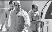  ??  ?? After 25 CRPF jawans in Chhattisga­rh and Paks ceasefire violation, Rajnath Singh chaired a meet on Monday.