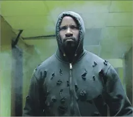  ?? Netf lix ?? MIKE COLTER is the titular bulletproo­f superhero in Netf lix’s “Luke Cage.”