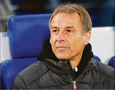  ?? Ina Fassbender / AFP via Getty Images ?? Former U.S. men’s soccer coach Jürgen Klinsmann.